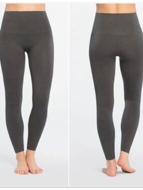 Spanx Heathered Grey Leggings Size XS
